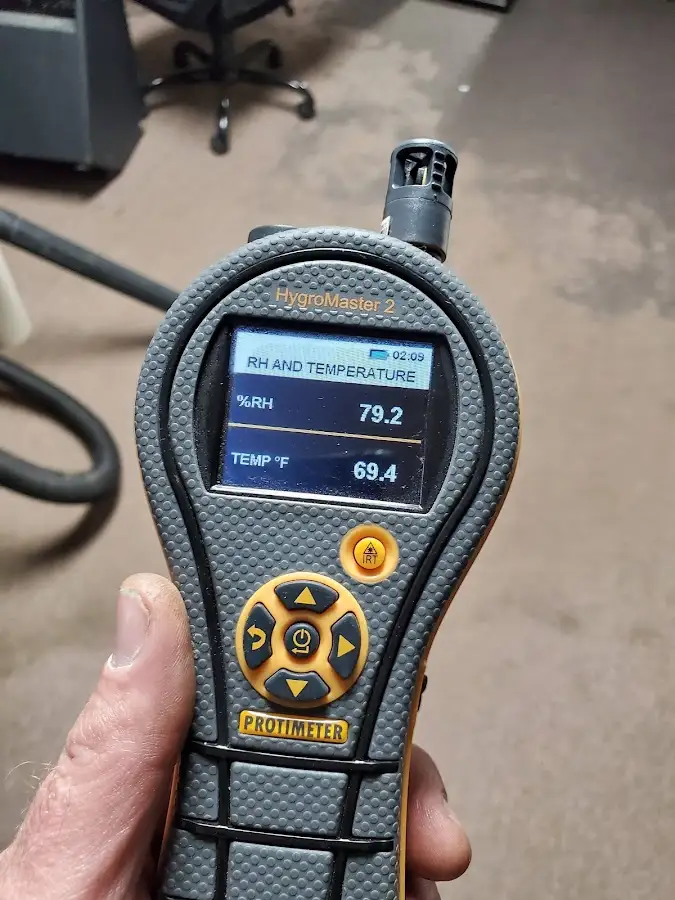 Moisture meter humidity assessment for Fire & Smoke Damage Restoration in Zuni Pueblo